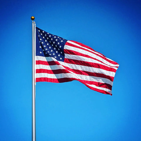 Heavy-Duty American Flag 3x5 Ft – Durable Nylon Outdoor Flag | Made in USA by Annin Flagmakers Freedom Flag and Pole 