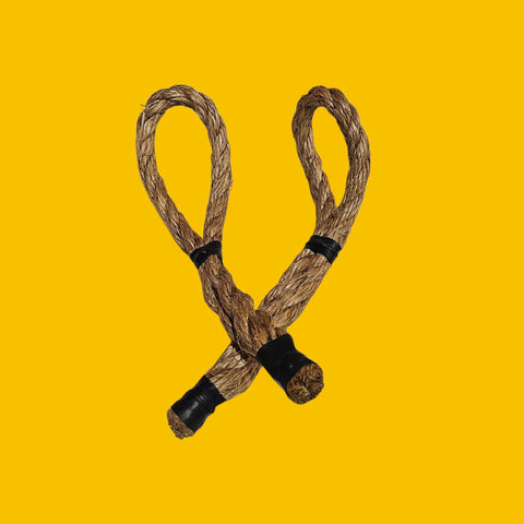 Heavy-Duty Manila Grip Training Rope – Durable Free Weight Accessory for Strength – Made in USA Grenade Grips 