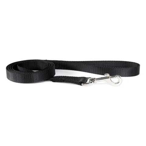 Heavy Duty Woven Nylon Dog Training Leash – Durable Control Lead with Nickel-Plated Snap | Made in USA Auburn Leathercrafters  item