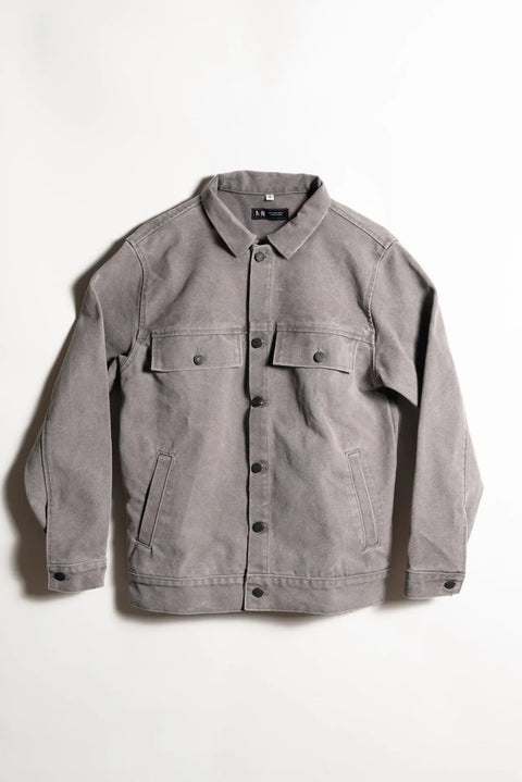 Heavyweight Canvas Trucker Jacket – Durable Workwear Outerwear | Made in USA Marc Nelson  Jacket