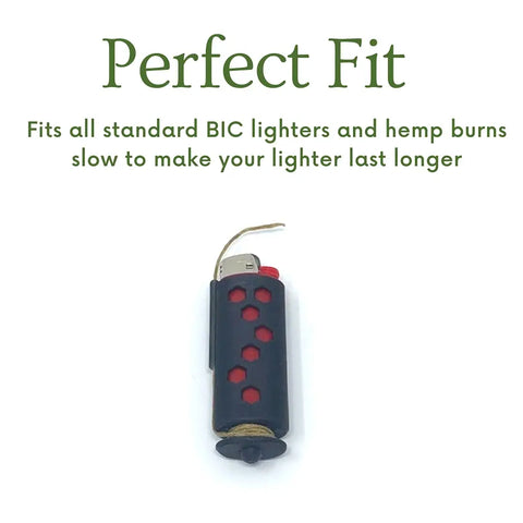 Hemp Wick Lighter Case – Durable Pocket Feeder | Made in USA Chatelet Manufacturing 