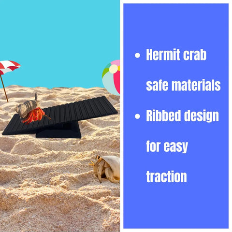 Hermit Crab See-Saw Cage Accessory – Interactive Pet Toy | Made in USA Chatelet Manufacturing 