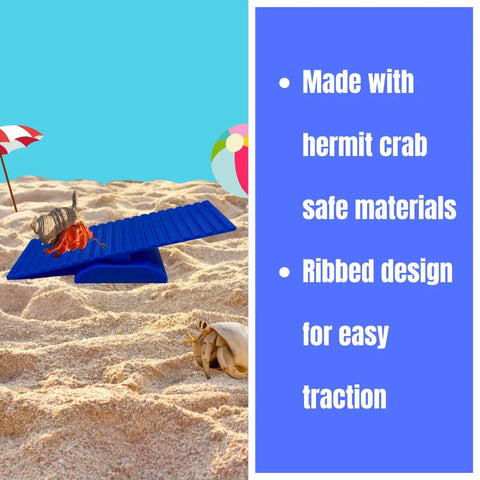 Hermit Crab See-Saw Cage Accessory – Interactive Pet Toy | Made in USA Chatelet Manufacturing 