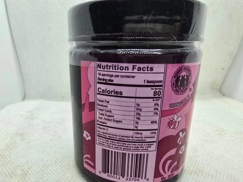 Hibiscus & Rose Honey Honey Badgers Bee Farm  All natural Tea