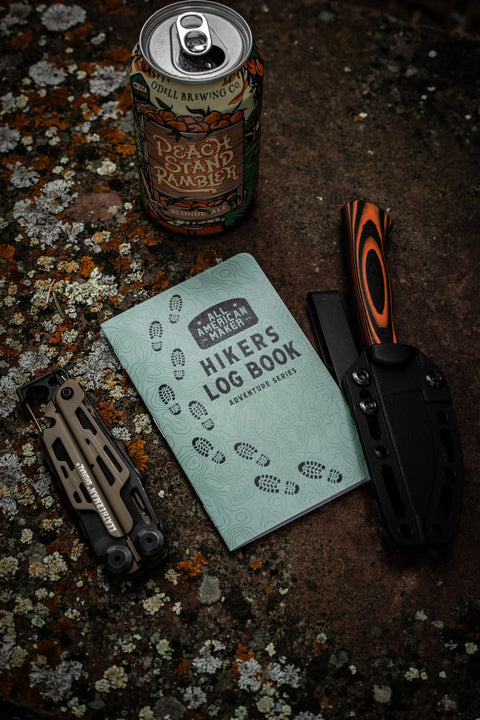 Hiker's Log Book All American Maker 