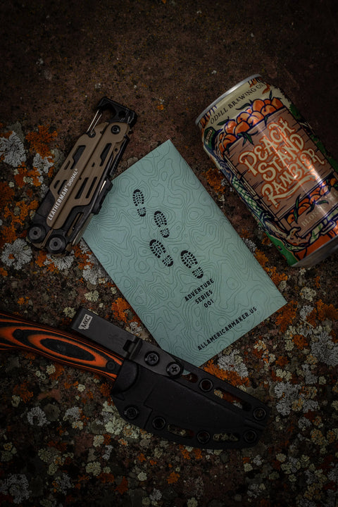 Hiker's Log Book – Pocket Notebook for Outdoor Trails | Made in USA All American Maker 