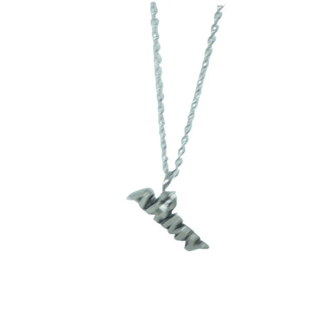 Honor and Strength: Silver Army Pendant Necklace (Gift for Military) Michelle Marie Boutique  Necklace