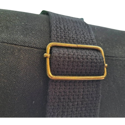 Hunter Green Cotton Canvas Crossbody Bag – Durable Handmade Sling Bag | Made in USA Frances Farm & Craft  Sling Bag