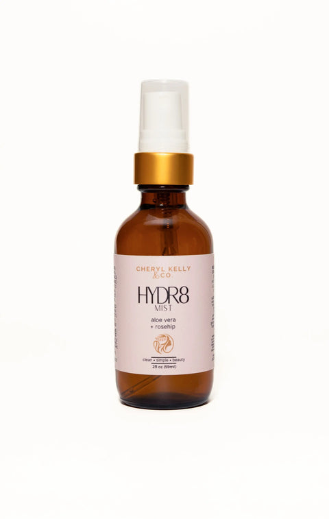 Hydrating Facial Mist – Aloe Vera & Rosehip Nutrient Blend for Skin Renewal | Made in USA Cheryl Kelly & Co  Skincare