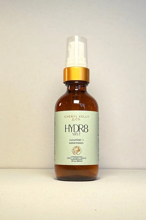 Hydrating Facial Mist – Cucumber and Watermelon Toner for Sensitive Skin | Cheryl Kelly & Co. Made in USA Cheryl Kelly & Co  Skincare