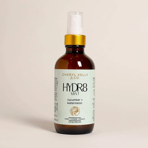 Hydrating Facial Mist – Cucumber and Watermelon Toner for Sensitive Skin | Cheryl Kelly & Co. Made in USA Cheryl Kelly & Co  Skincare