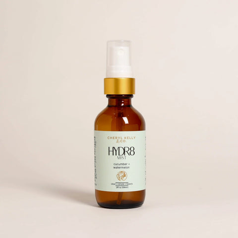 Hydrating Facial Mist – Cucumber and Watermelon Toner for Sensitive Skin | Cheryl Kelly & Co. Made in USA Cheryl Kelly & Co  Skincare