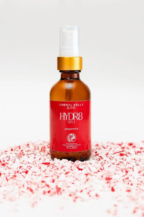 Hydrating Peppermint Facial Mist – Refreshing Botanical Skin Toner | Cheryl Kelly & Co. Made in USA Cheryl Kelly & Co  Skincare