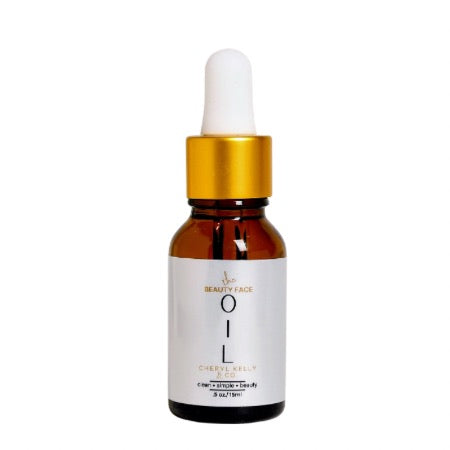 Organic Facial Beauty Oil – Hydrating Vegan Skin Serum 1 oz – Made in USA Cheryl Kelly & Co  Facial Moisturizer