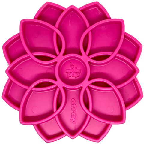 Mandala Design Dog Enrichment Slow Feeder Tray – Interactive Lick Mat | Made in USA SodaPup  ETRAY