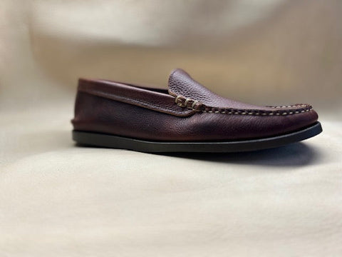 Handsewn Leather Loafers – Durable Weron Camp Sole | Made in USA BBH 