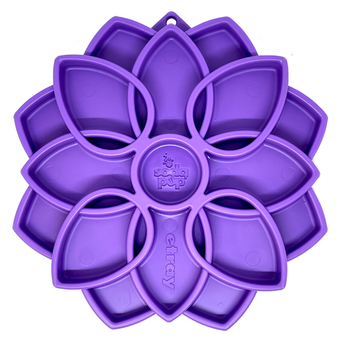 Mandala Design Dog Enrichment Slow Feeder Tray – Interactive Lick Mat | Made in USA SodaPup  ETRAY