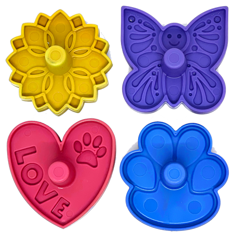Unstoppables 4-Pack Stopper and Stand for SodaPup Treat Dispensers – Made in USA SodaPup  Nylon Dog Toys
