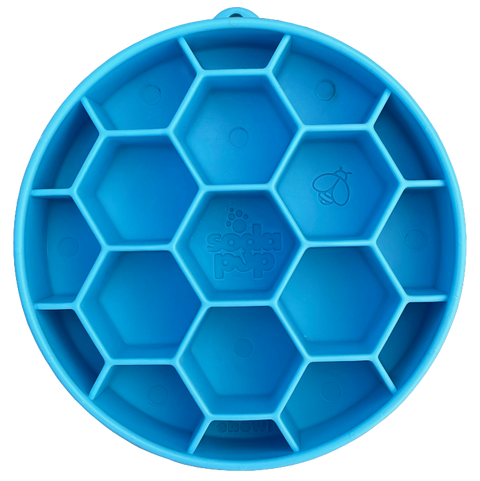 Honeycomb Slow Feeder Dog Bowl – Canine Enrichment Design | Made in USA SodaPup  EBOWL