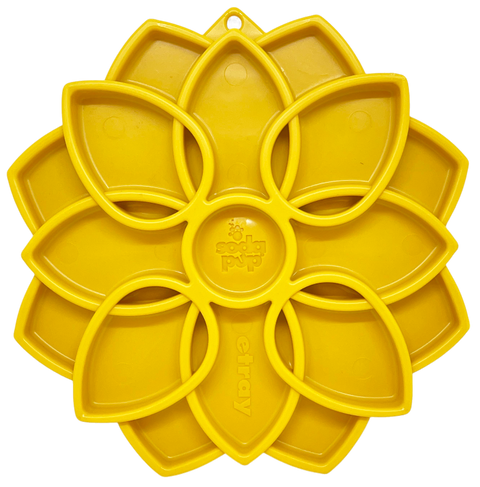 Mandala Design Dog Enrichment Slow Feeder Tray – Interactive Lick Mat | Made in USA SodaPup  ETRAY