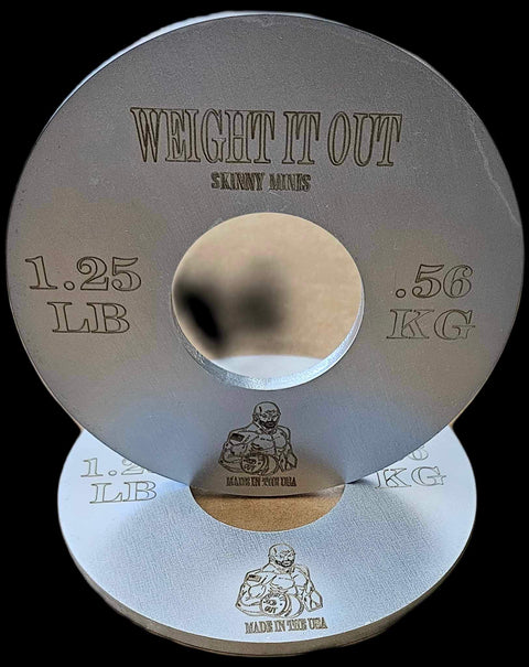 Fractional Mini Olympic Steel Weight Plates – Precision Solid Discs | Made in USA Weight It Out 