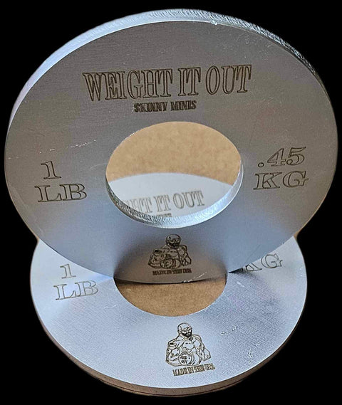 Fractional Mini Olympic Steel Weight Plates – Precision Solid Discs | Made in USA Weight It Out 