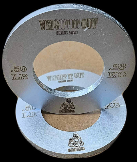 Fractional Mini Olympic Steel Weight Plates – Precision Solid Discs | Made in USA Weight It Out 