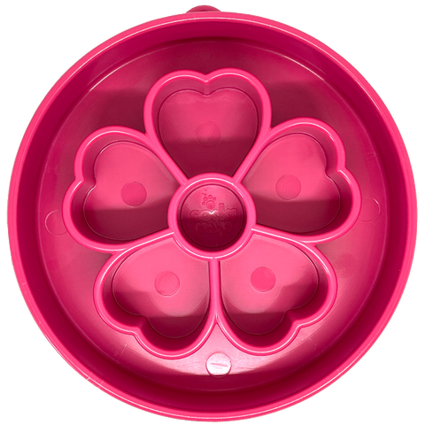 Flower Design Slow Feeder Dog Bowl – Interactive Enrichment Mealtime | Made in USA SodaPup  EBOWL