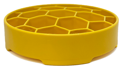 Honeycomb Slow Feeder Dog Bowl – Canine Enrichment Design | Made in USA SodaPup  EBOWL