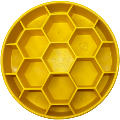 Honeycomb Slow Feeder Dog Bowl – Canine Enrichment Design | Made in USA SodaPup  EBOWL