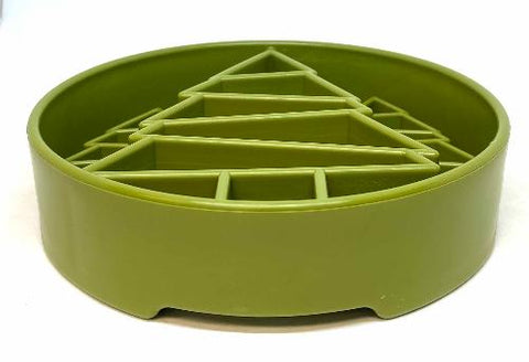 Pine Tree Slow Feeder Dog Bowl – Enrichment Pet Feeder | Made in USA SodaPup  EBOWL