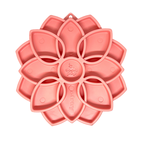 Mandala Slow Feeder Dog Bowl – Soft Silicone ETray With Suction Cups | Made in USA SodaPup  ETRAY