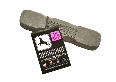 Indestructibone Mini Dog Chew Toy – Durable Small Dog Chew for Dogs Up to 15 lbs | Made in USA Bulletproof Pet Products Inc  Indestructibone chew toys