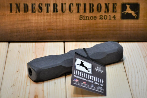 Indestructibone Mini Dog Chew Toy – Durable Small Dog Chew for Dogs Up to 15 lbs | Made in USA Bulletproof Pet Products Inc  Indestructibone chew toys