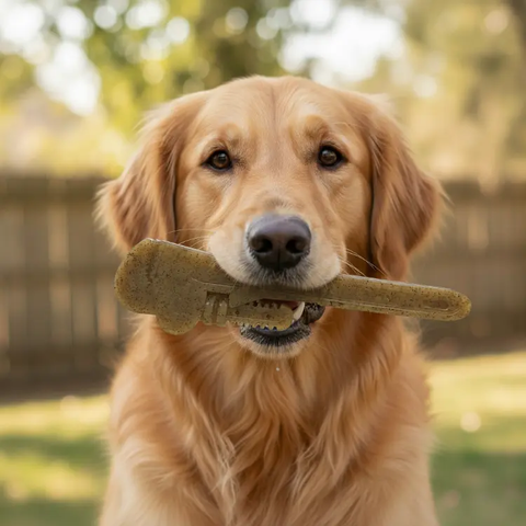 Industrial Dog Pipe Wrench Chew Toy – Ultra Durable Nylon – Made in USA SodaPup  Nylon Dog Toys