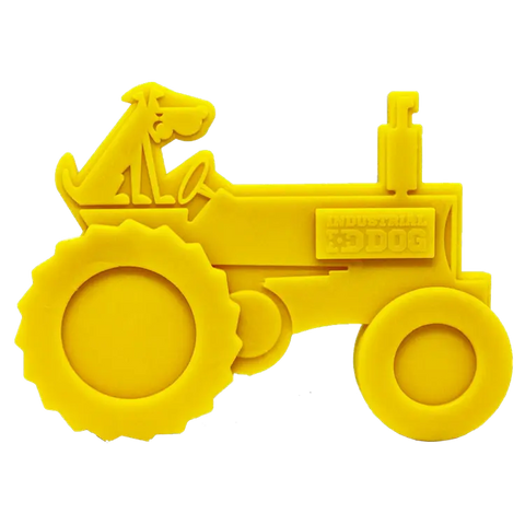 Industrial Dog Tractor Nylon Chew Toy – Durable Power Chewer Toy | Made in USA SodaPup  Nylon Dog Toys