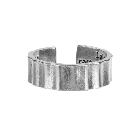 Inspirational I Alone Cannot Change The World Quote Rings – Handcrafted Jewelry | Made in USA by Whitney Howard Designs Whitney Howard Designs  Rings