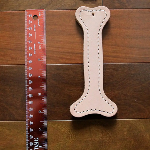 Interactive Natural Leather Dog Toy Auburn Leathercrafters  item