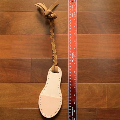 Interactive Natural Leather Tug Toy Auburn Leathercrafters  item