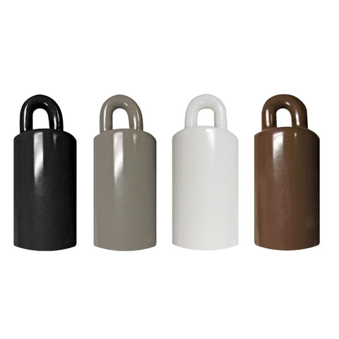 Internal Halyard Flagpole Counterweight – Weather Resistant Plasti-Dipped Design | Made in USA Freedom Flag and Pole 