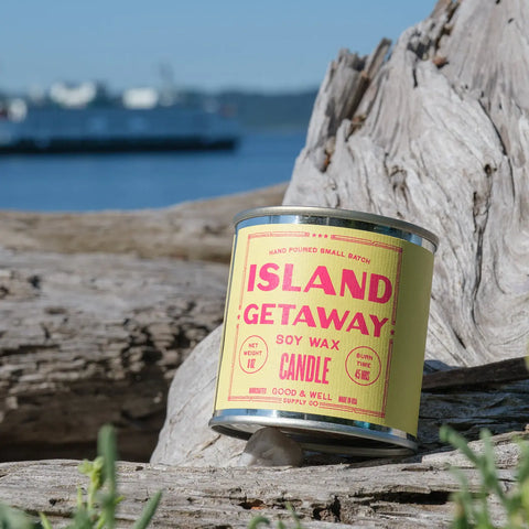 Island Getaway Happy Place Candle Good & Well Supply Co.  Candles