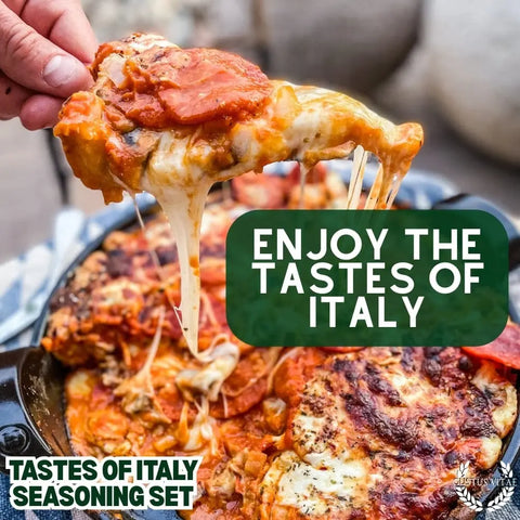 Italian Seasoning Gift Set – Gourmet Artisanal Spice Blends Six Pack | Made in USA Gustus Vitae  Collections & Gift Sets