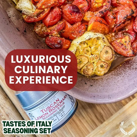 Italian Seasoning Gift Set – Gourmet Artisanal Spice Blends Six Pack | Made in USA Gustus Vitae  Collections & Gift Sets