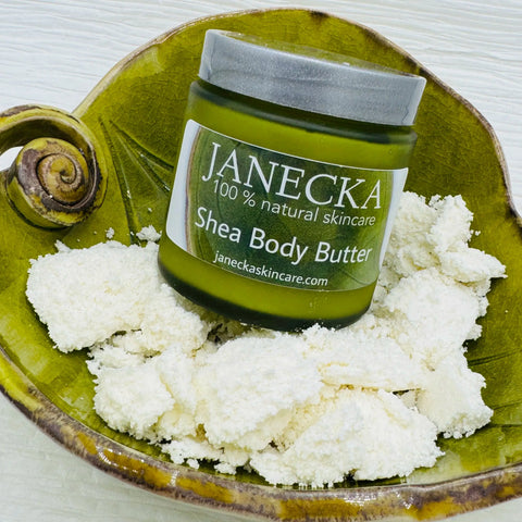 JANECKA Natural Shea Body Butter – Organic Moisturizer with Jojoba and Beeswax | Made in USA Janecka Skincare 