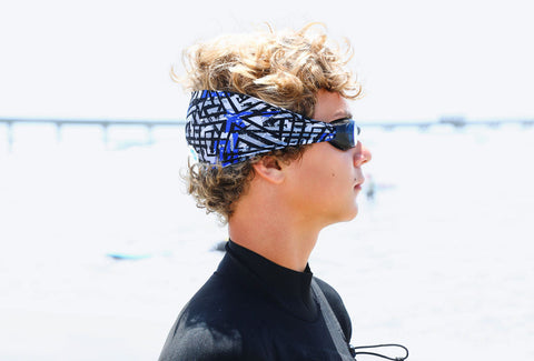 Splash Place The Maze Swim Goggles – Tangle-Free Strap with Blue Tinted Lenses for Kids and Adults | Assembled in USA Splash Place  Swim Goggles