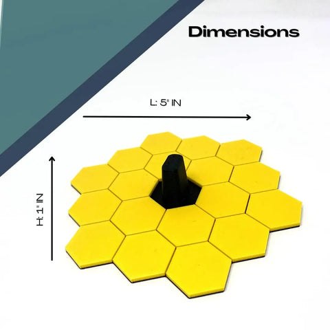 James Webb Telescope Magnet - For Space, Satellite, Science and Telescope Admirers - Collectors Chatelet Manufacturing 