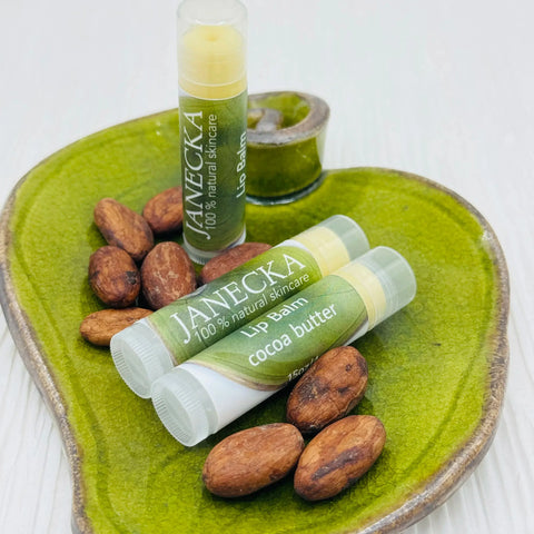 Janecka Cocoa Butter Lip Balm – Natural Moisturizing Care | Made in USA Janecka Skincare 