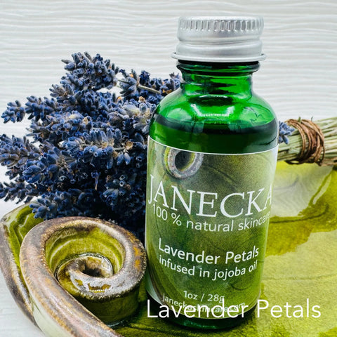 Janecka Herbal Infused Jojoba Oil 1oz – Organic Plant Extracts | Made in USA Janecka Skincare 