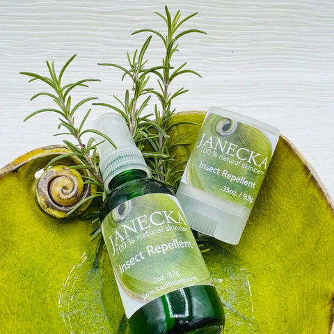 Janecka Natural Insect Repellent Spray And Stick – Organic Bug Protection | Made in USA Janecka Skincare 