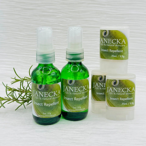 Janecka Natural Insect Repellent Spray And Stick – Organic Bug Protection | Made in USA Janecka Skincare 
